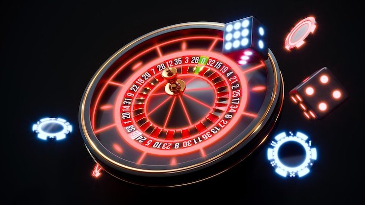 Ponsel dan kartu pulsa digital yang siap digunakan dalam lingkungan hiburan online